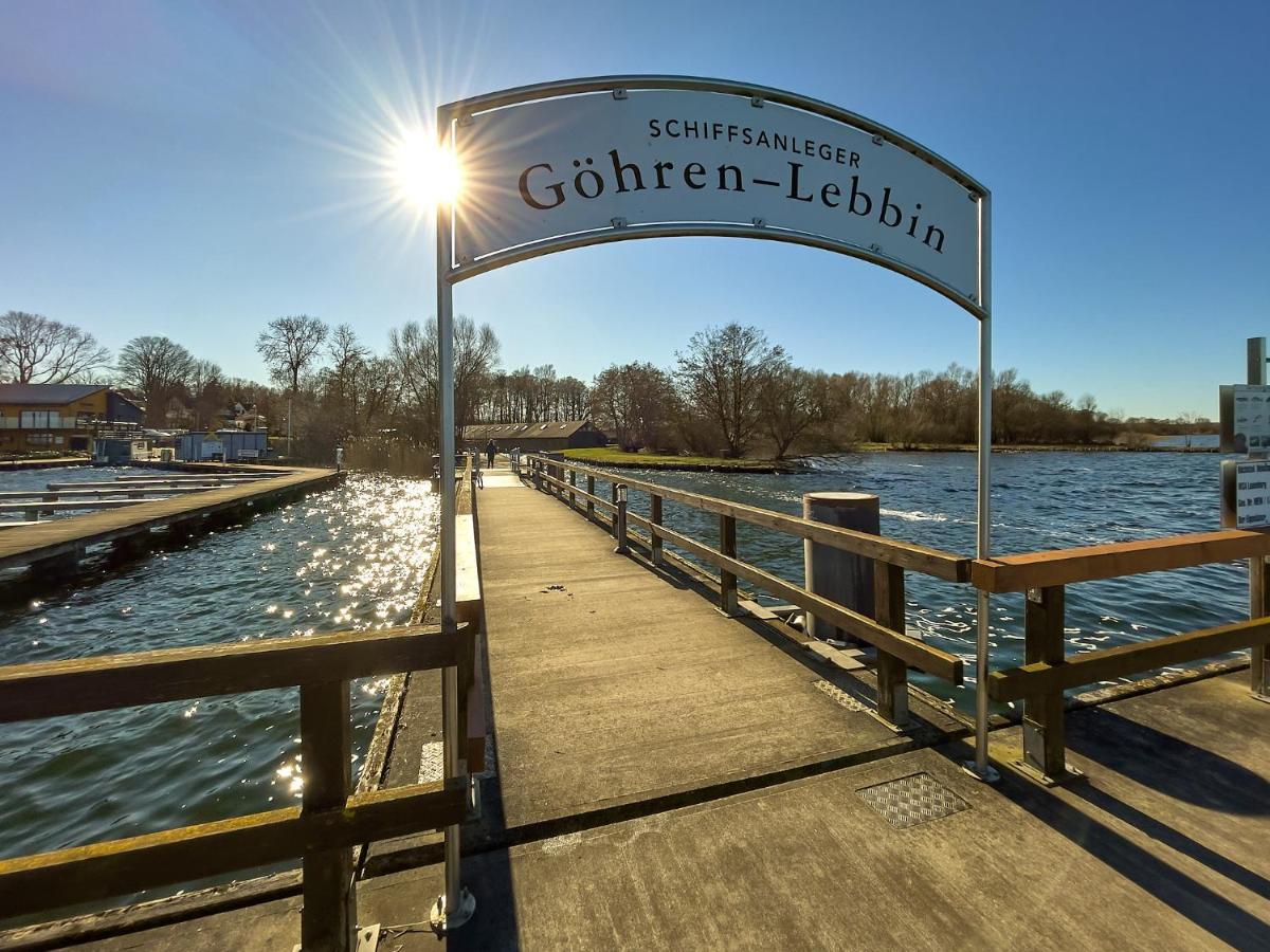 Fleesentraum Seevilla Kormoran - Direkt Am Fleesensee - Familien Und Aktivurlauber - Whirlpool Sauna Garten Nintendo - Sup Kanu Kajak Inklusive Гёрен-Леббин Экстерьер фото